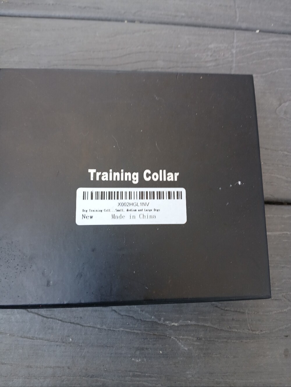 Training Collar Box - Black